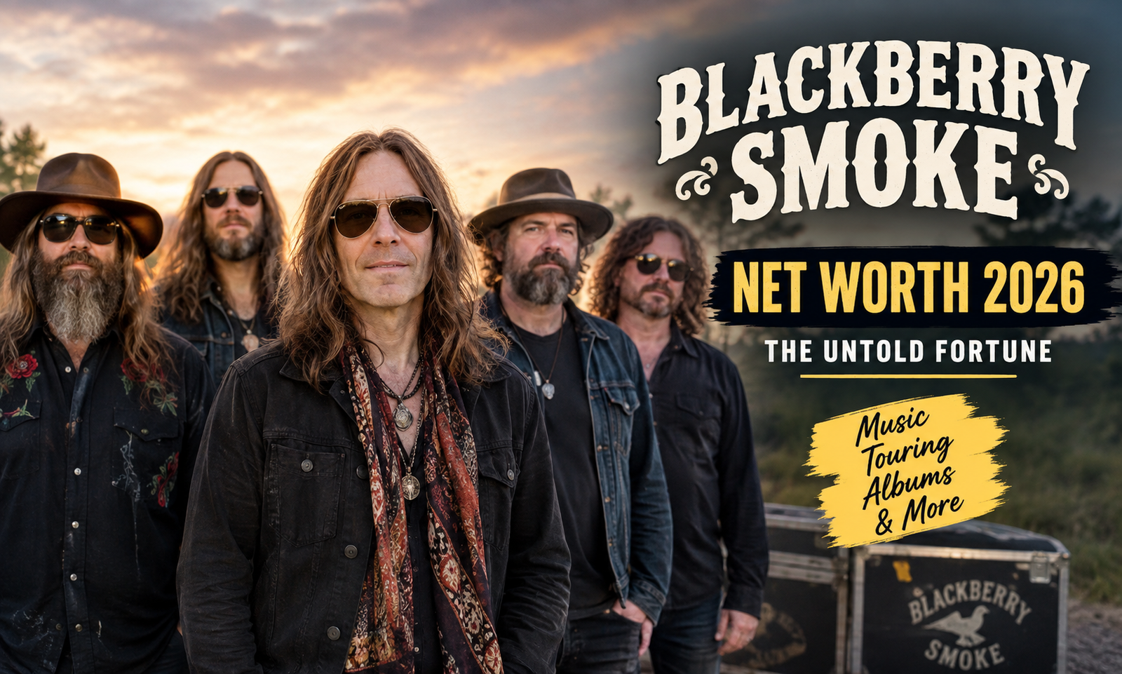 Blackberry Smoke Net Worth 2026: The Untold Fortune