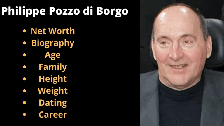 Philippe Pozzo di Borgo Bio, Age, Net Worth, Facts 2024