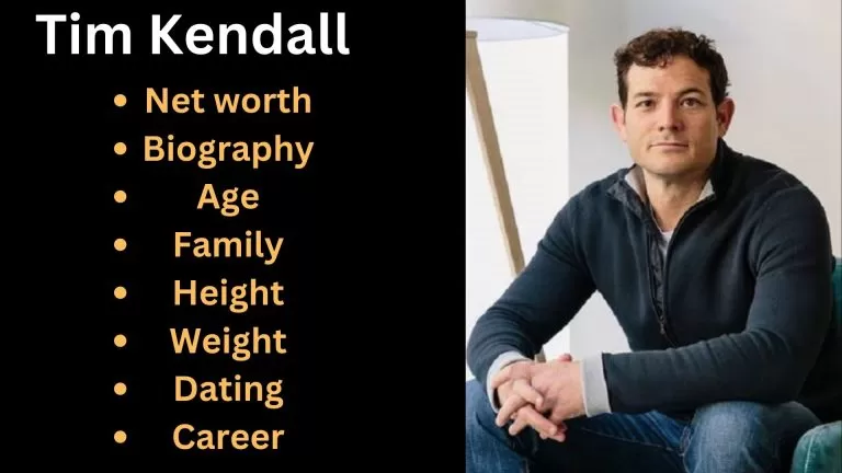 Tim Kendall Bio, Net worth, Career, Family, Popularity, Facts 2024