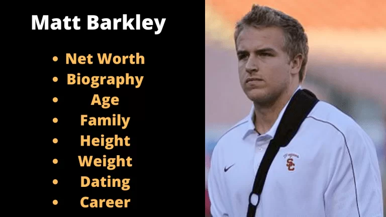 Matt Barkley Bio, Wife, Salary, Net Worth 2024