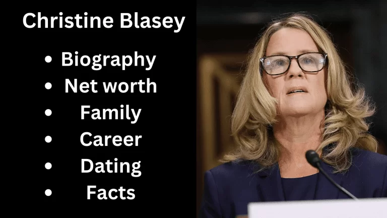 Christine Blasey Bio, Net worth, Family, Career, Dating, Facts