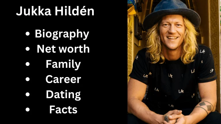 Jukka Hildén Bio, Net worth, Family, Career, Dating, Facts