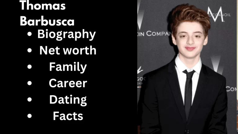 Thomas Barbusca Bio, Net worth, Family, Career, Dating, Facts